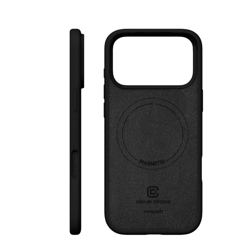 Crong Color Cover Magnetic - Case MagSafe iPhone 17 Pro (black) 2