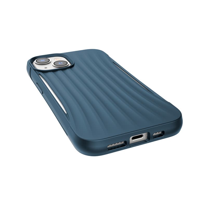 X-Doria Raptic Clutch - Biodegradable case for iPhone 14 (Drop-Tested 3m) (Blue) 2