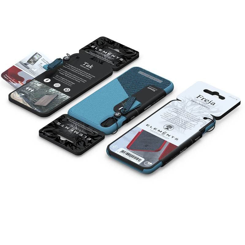 Nordic Elements Saeson Freja - Case for iPhone XR (Petrol) 8