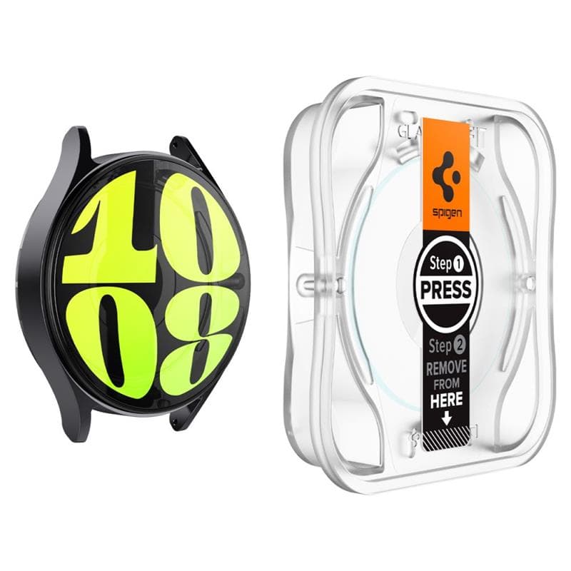 Spigen GLAS.TR EZ FIT 2-Pack - Tempered Glass for Samsung Galaxy Watch 7 44 mm (2 pcs) 3
