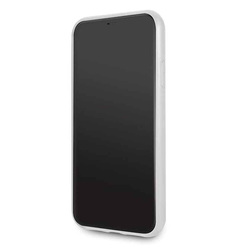 Guess Marble Tempered Glass Hardcase - Case iPhone 11 Pro (white) 7