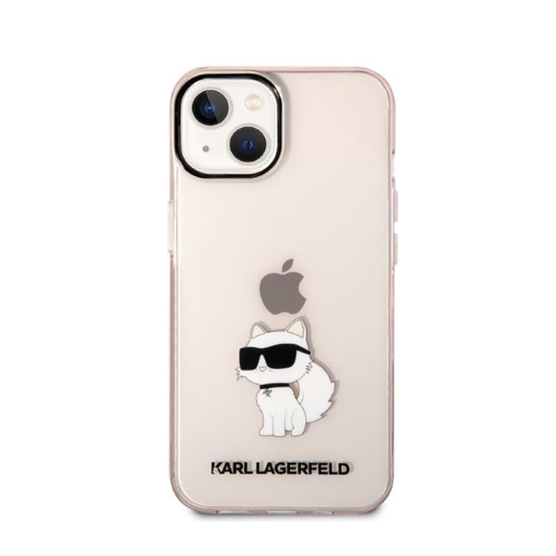 Karl Lagerfeld IML NFT Choupette - Case for iPhone 14 (Pink) 3