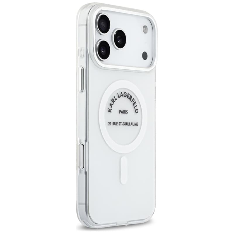 Karl Lagerfeld IML Karl RSG Logo MagSafe - Case for iPhone 17 Pro Max (transparent) 4