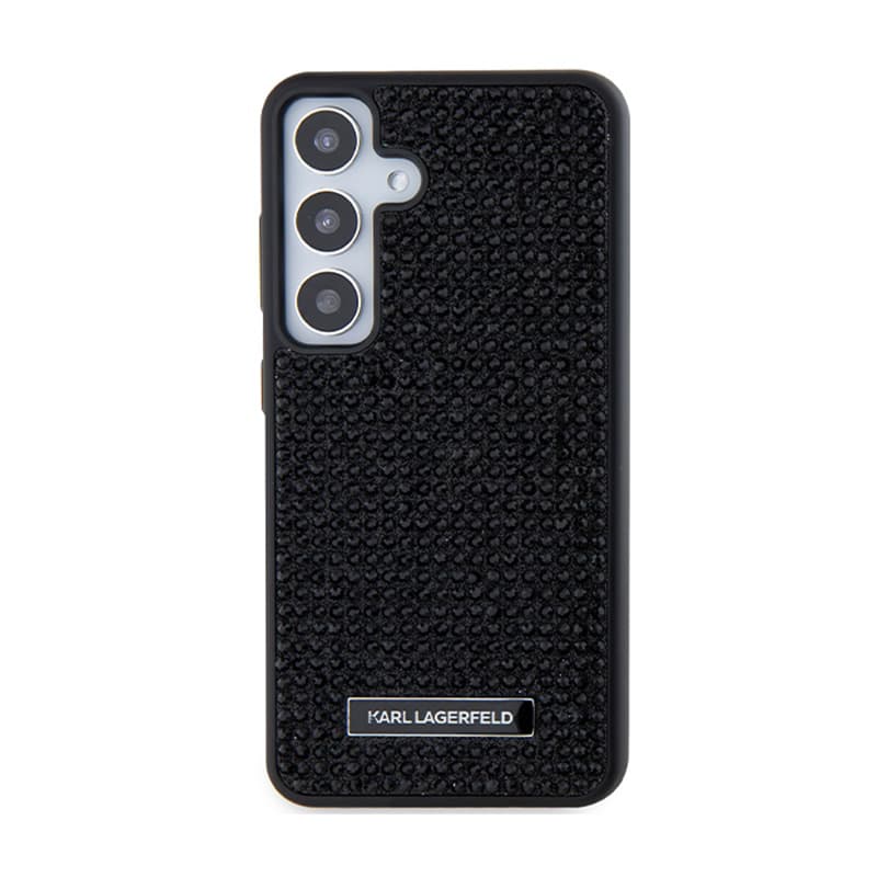 Karl Lagerfeld Rhinestone Metal Logo - Samsung Galaxy S24 Case (black) 3