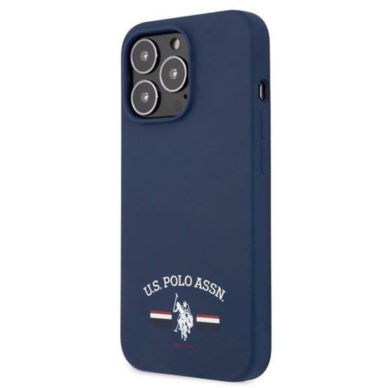 US Polo Assn Silicone Logo - Case for iPhone 13 Pro Max (Navy blue) 2