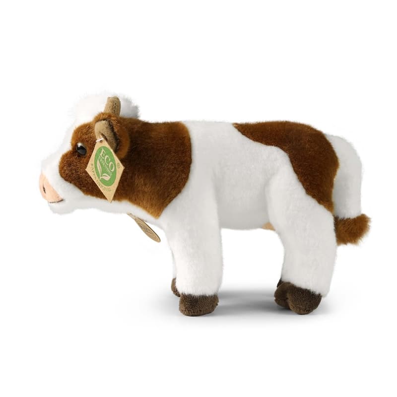 Rappa - Plush Realistic Toy Cow 23 cm Eco-Friendly 3