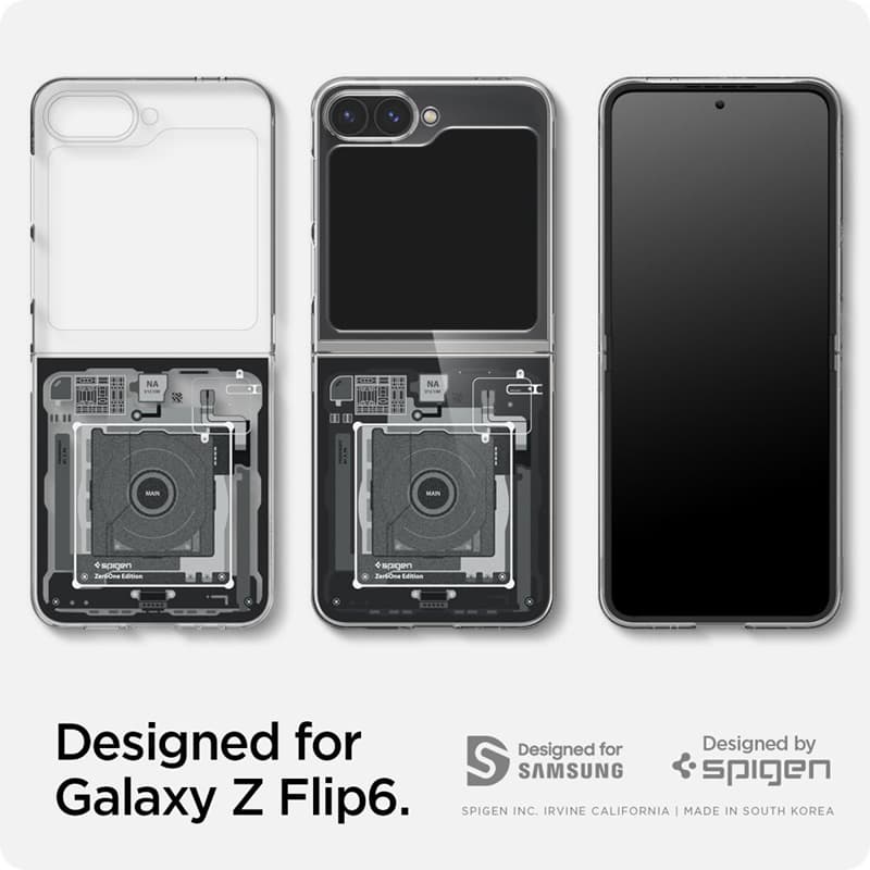 Spigen Airskin - Case for Samsung Galaxy Z Flip 6 (Zero One) 8