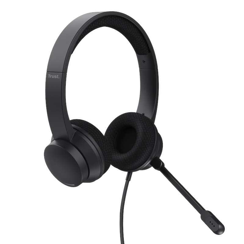 Trust Ayda - Headset with Microphone USB-A/USB-C & ENC (Black) 2