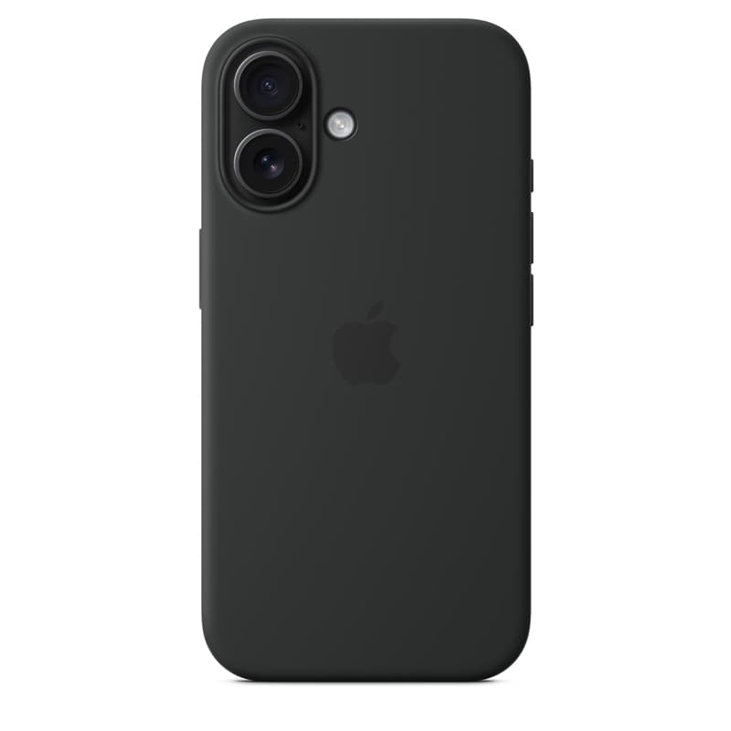 Apple Silicone Case – Silicone Case with MagSafe for iPhone 16 (Black)