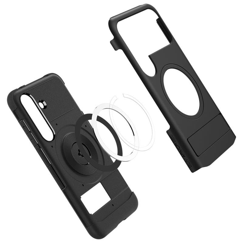 Spigen Slim Armor MagSafe - Case for Samsung Galaxy S25 (Black) 7