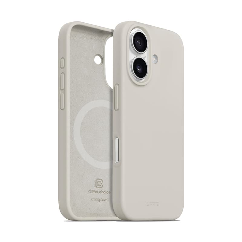 Crong Color Cover Magnetic - iPhone 16 MagSafe Case (Stone Beige) 2