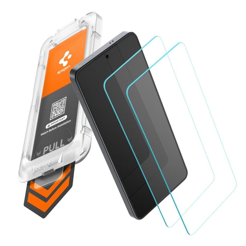 Spigen GLAS.TR EZ Fit Pro AC HD 2-Pack - Tempered Glass for Samsung Galaxy S26+ (2 pcs) 2
