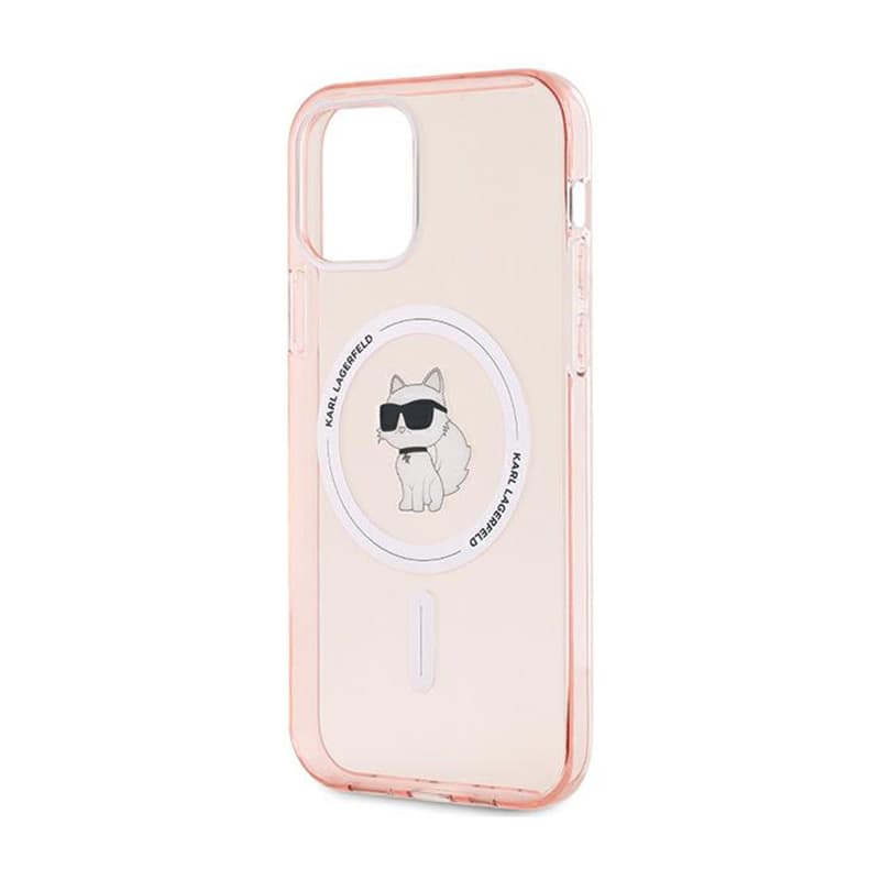 Karl Lagerfeld IML Choupette MagSafe - Case for iPhone 12 / iPhone 12 Pro (Pink) 6