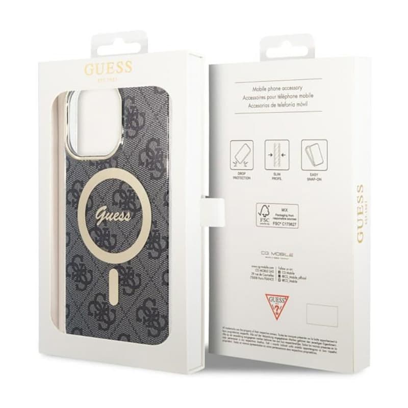 Guess 4G MagSafe - Case for iPhone 14 Pro Max (Black) 7