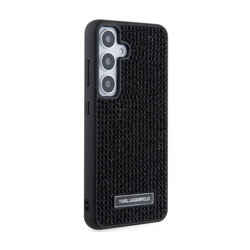 Karl Lagerfeld Rhinestone Metal Logo - Samsung Galaxy S24 Case (black) 4