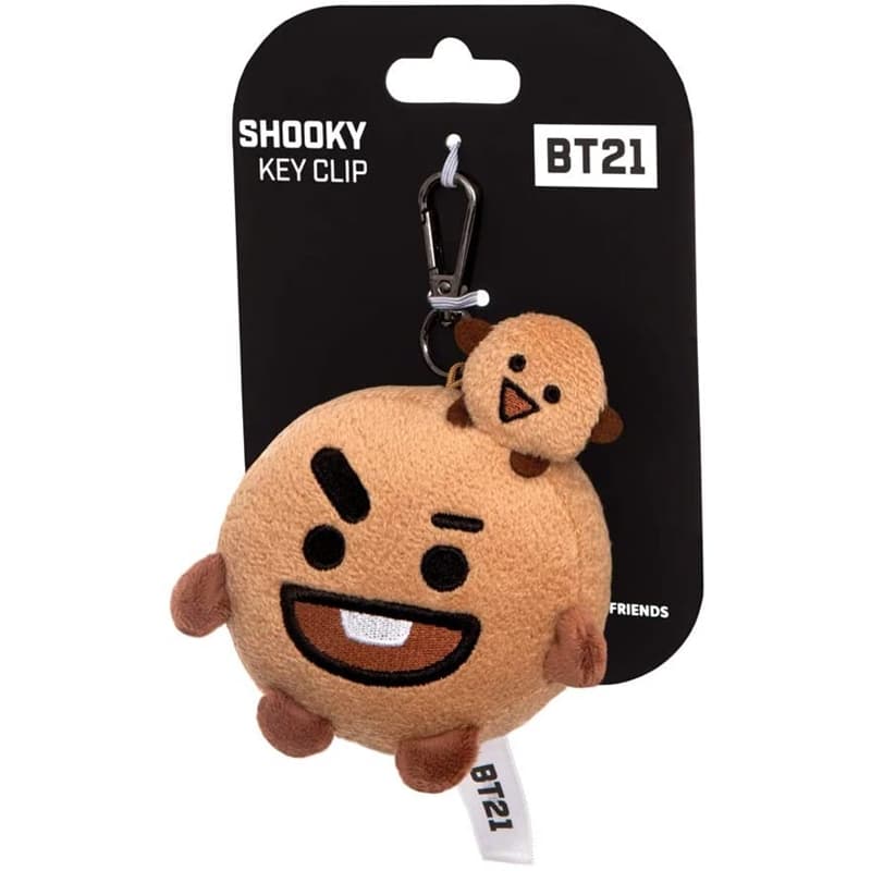 Line Friends BT21 - SHOOKY plush keychain 2