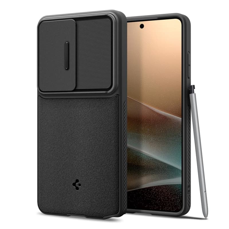 Spigen Optik Armor - Case for Samsung Galaxy S26 Ultra (Black) 1