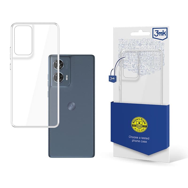 3mk Clear Case - Case for Motorola Edge 50 Fusion (Transparent) 1