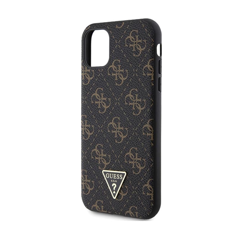 Guess 4G Triangle Metal Logo - Case for iPhone 11 (black) 6
