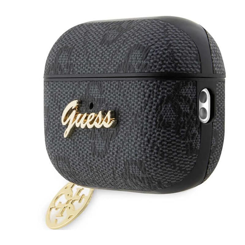 Guess 4G Charm Collection - Case for Apple AirPods Pro 2 (Black) 3
