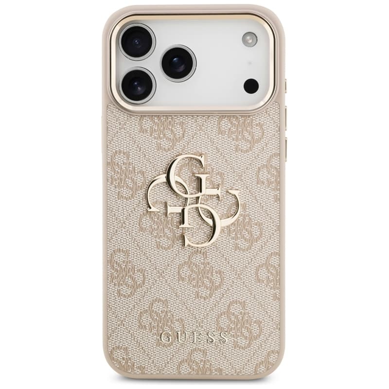 Guess 4G Big 4G Classic Logo - Case iPhone 17 Pro Max (Pink / Gold) 3