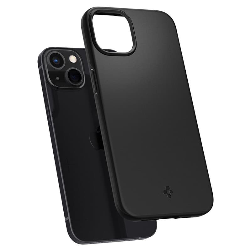 Spigen Thin Fit - iPhone 13 Case (Black) 8