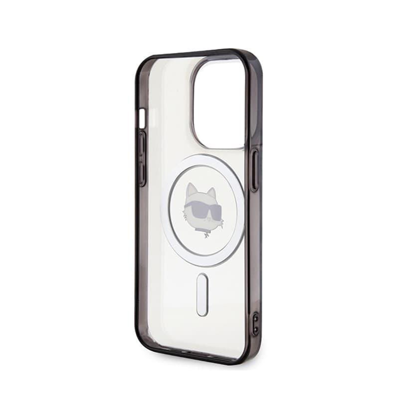 Karl Lagerfeld IML Choupette Head MagSafe - iPhone 15 Pro Max Case (Transparent) 7