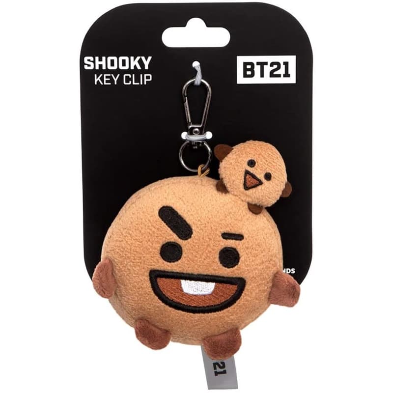 Line Friends BT21 - SHOOKY plush keychain 3