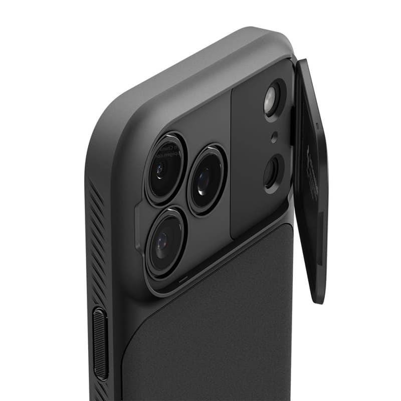Spigen Optik Armor Mag MagSafe - Case for iPhone 17 Pro Max (Black) 8