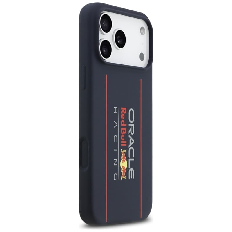 Red Bull Silicone Oversize Vertical Logo MagSafe - iPhone 17 Pro Max Case (Navy Blue) 4
