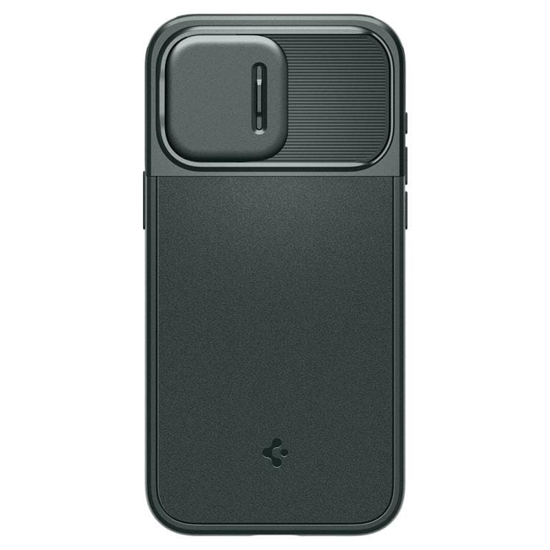 Spigen Optik Armor Mag MagSafe - Case for iPhone 15 Pro (Abyss Green) 6