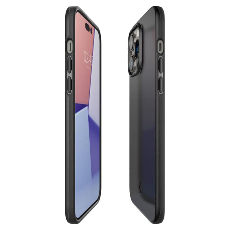 Spigen Thin Fit - Case for iPhone 14 Pro (Black) 6