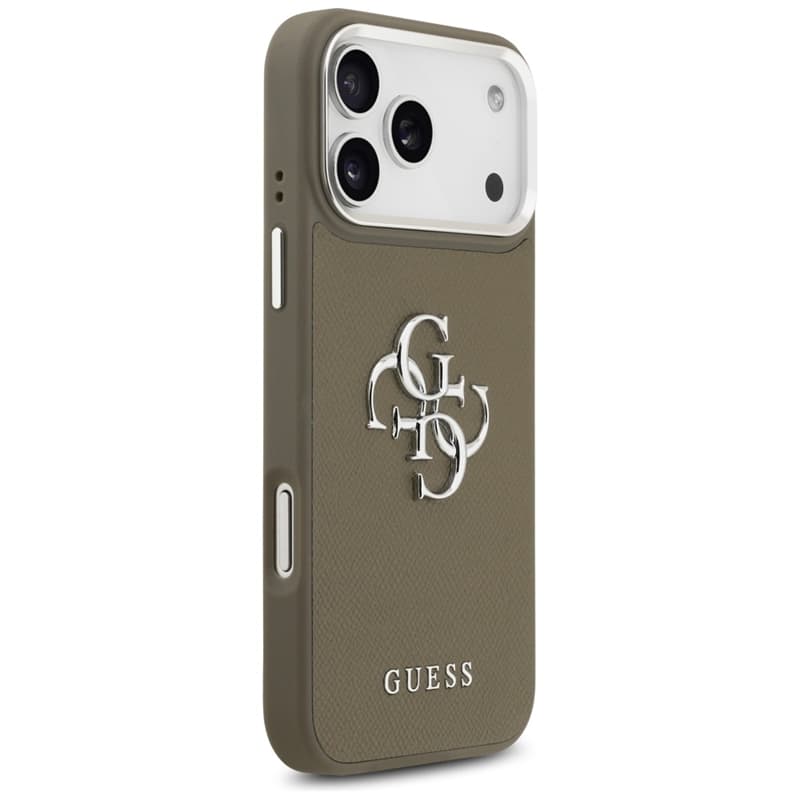 Guess Grained Big 4G Classic Logo - Case iPhone 17 Pro Max (brown) 4