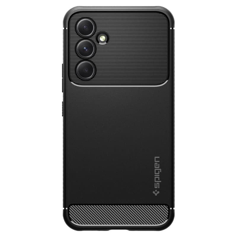 Spigen Rugged Armor - Case for Samsung Galaxy A54 5G (Czarny) 2