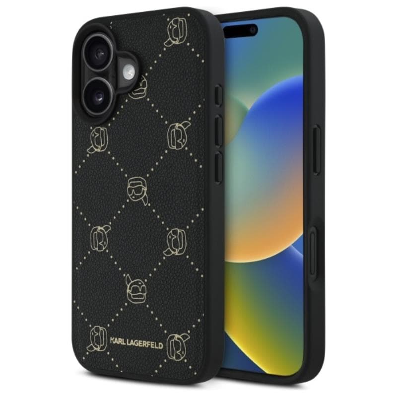 Karl Lagerfeld MagSafe Karl Head - Case for iPhone 16 (black)