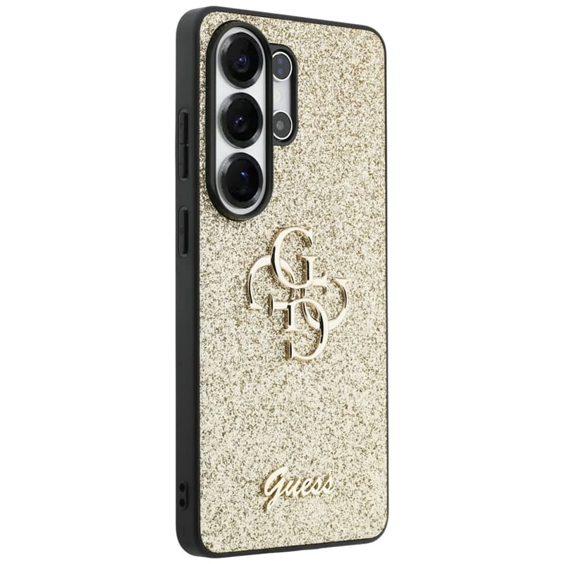 Guess Fixed Glitter Big 4G Metal Logo - Samsung Galaxy S26 Ultra Case (Gold) 4