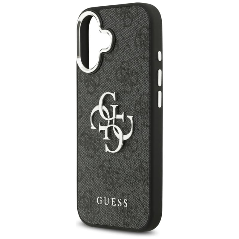 Guess 4G Big 4G Classic Logo - Case iPhone 17 (Black / Silver) 6