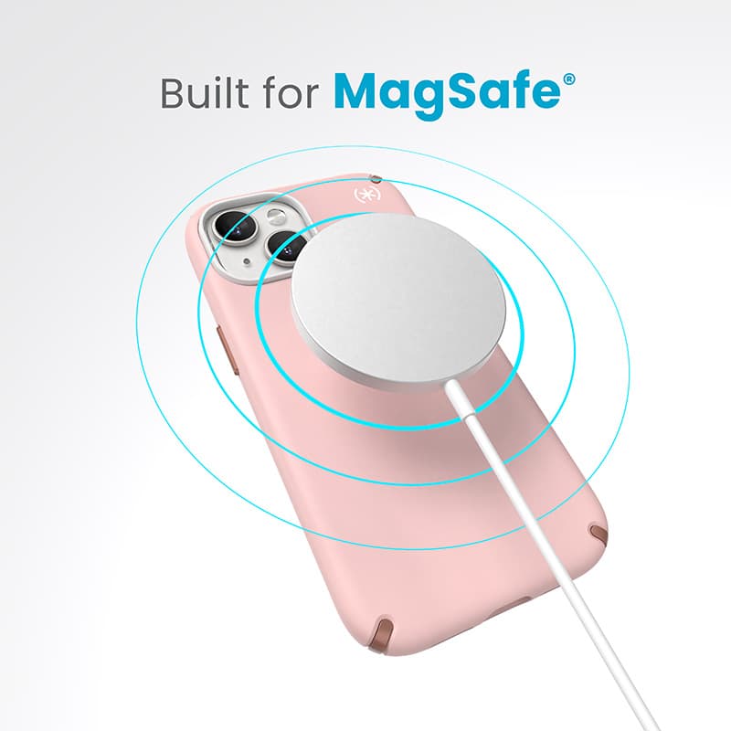 Speck Presidio2 Pro Magsafe - iPhone 17e / 16e / 15 / 14 / 13 Case (Dahlia Pink / Rose Copper / White) 2