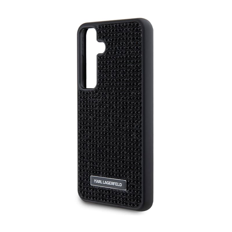 Karl Lagerfeld Rhinestone Metal Logo - Samsung Galaxy S24 Case (black) 6