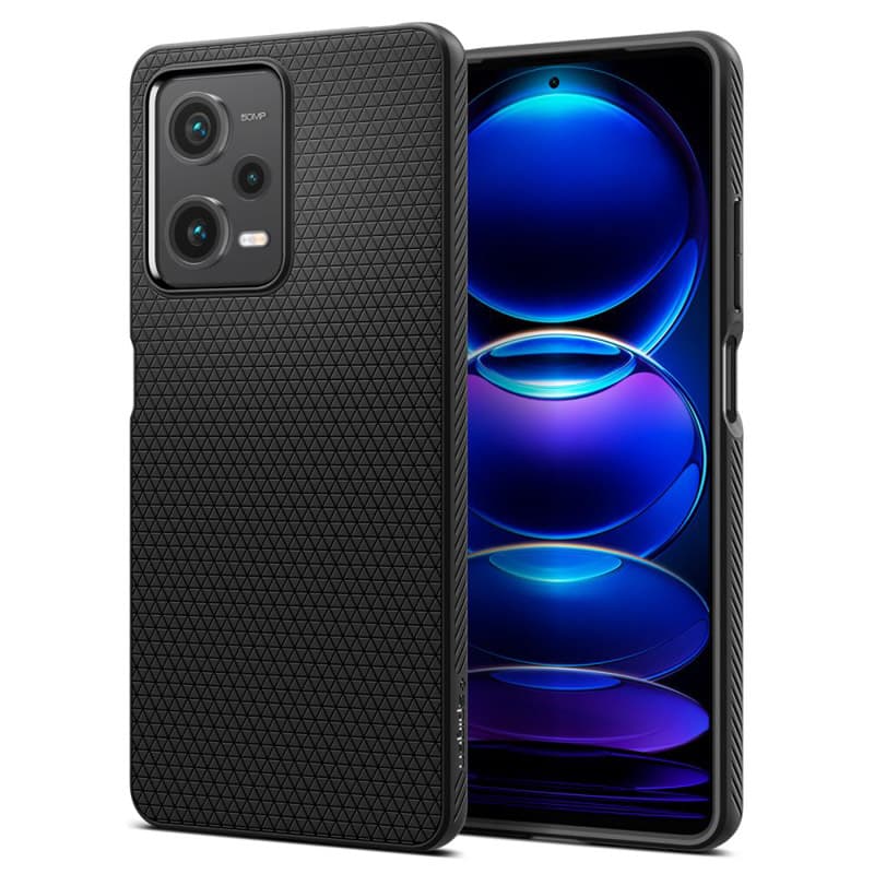 Spigen Liquid Air - Case for Xiaomi Redmi Note 12 Pro 5G / POCO X5 Pro 5G  (Black)