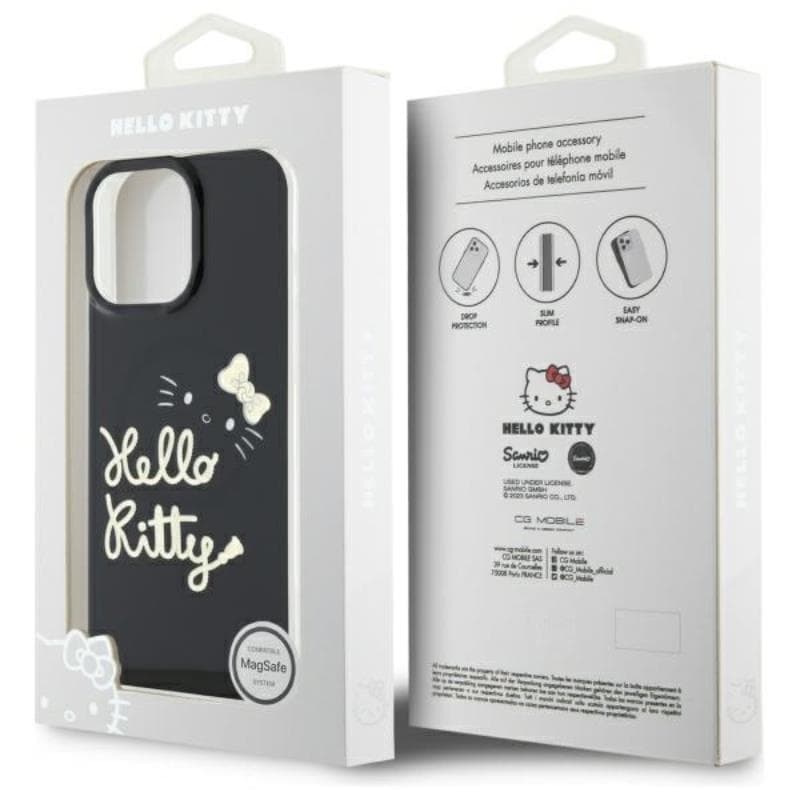 Hello Kitty IML Golden Diva MagSafe - Case for iPhone 16 Pro Max (black) 8