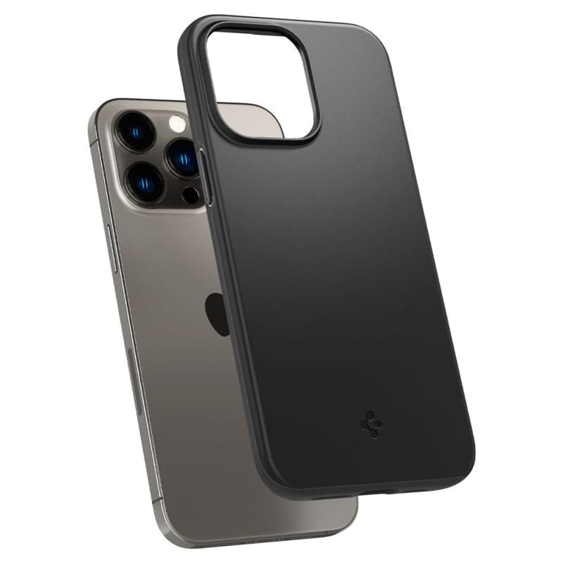 Spigen Thin Fit - Case for iPhone 14 Pro (Black) 7