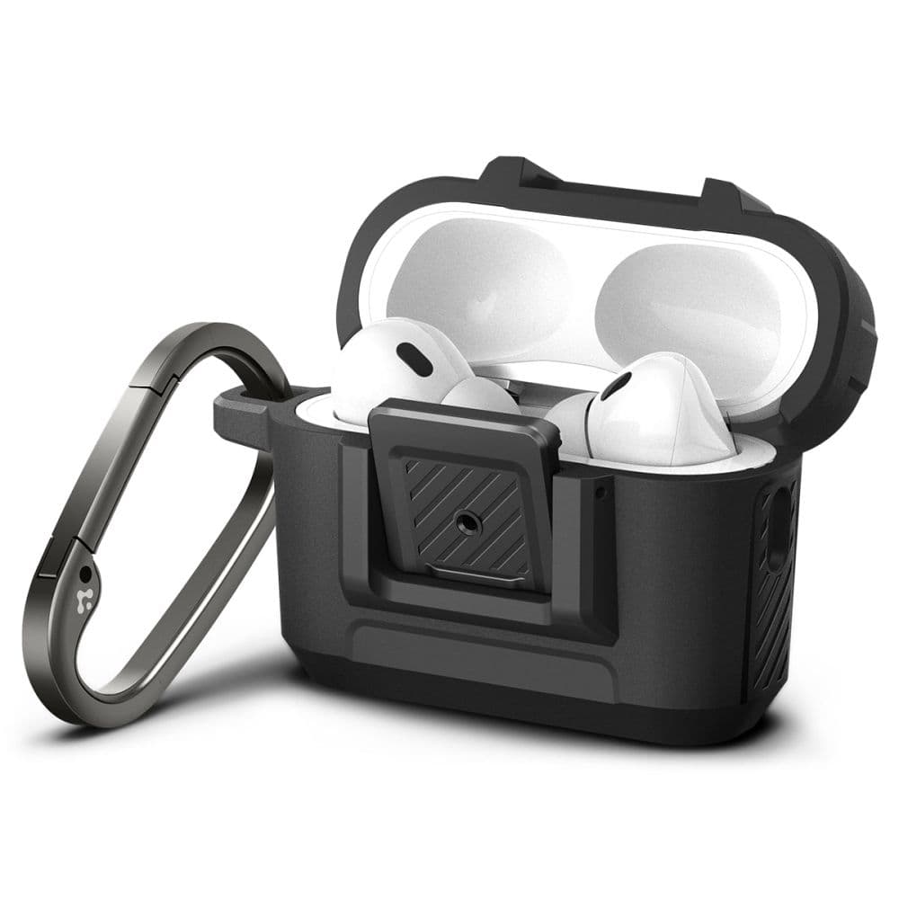 Spigen Lock Fit - Case for Samsung Galaxy Buds 2 Pro / 2 / Live / Pro (Black)