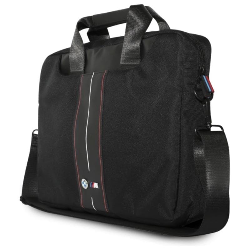 BMW Nylon Red Stripe - Laptop Bag 16" (Black) 2