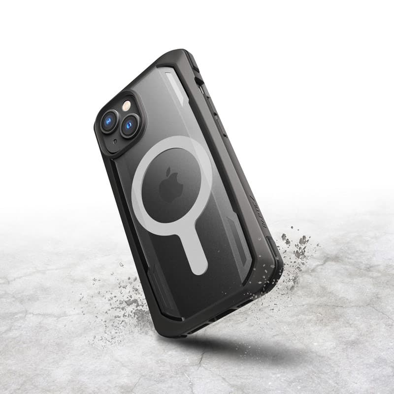 X-Doria Raptic Secure MagSafe - Biodegradable case for iPhone 14 Plus (Drop-Tested 4m) (Black) 7