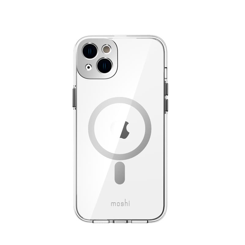Moshi iGlaze MagSafe - Case for iPhone 14 Max (Silver) 2