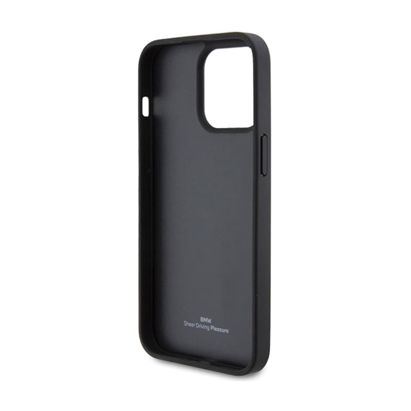 BMW Leather Diamond Pattern - Case for iPhone 15 Pro (Black) 7