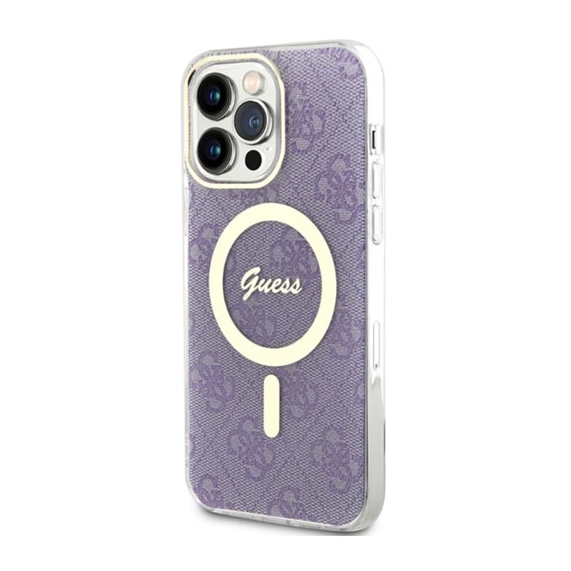 Guess 4G MagSafe - Case for iPhone 14 Pro Max (Purple) 2