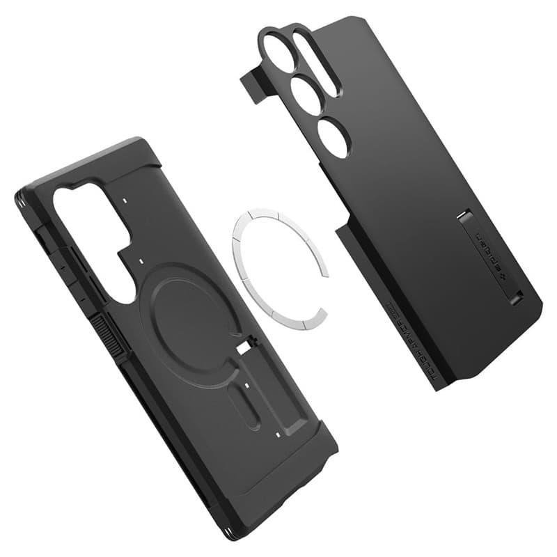 Spigen Tough Armor MagSafe - Case for Samsung Galaxy S24 Ultra (Black) 8