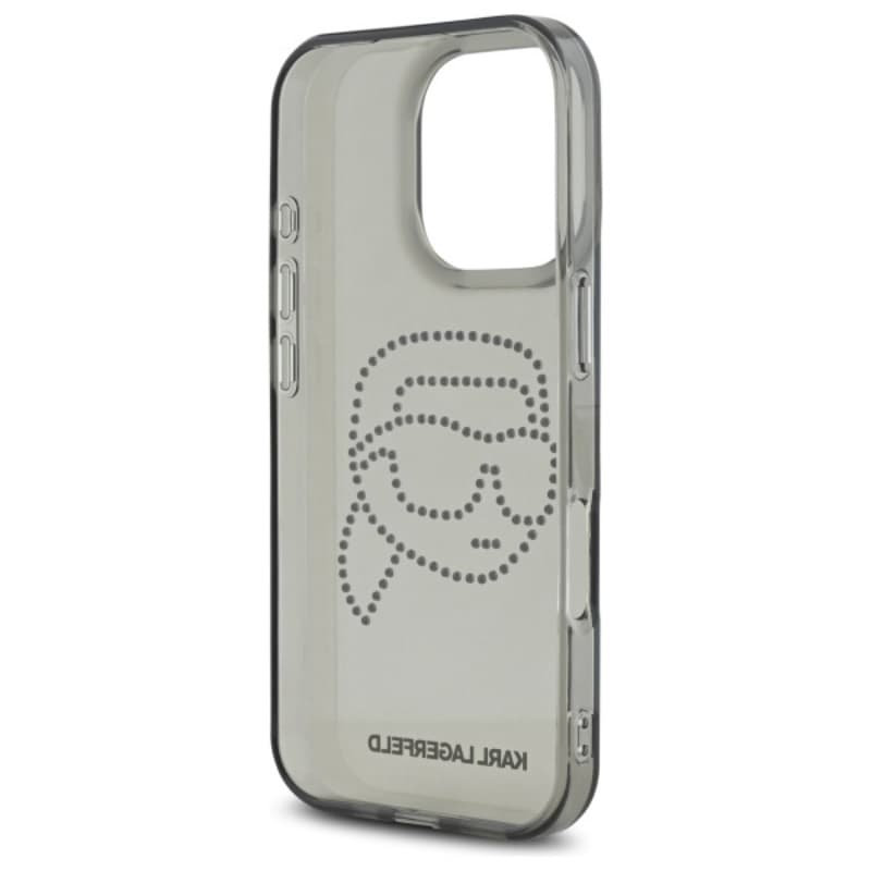 Karl Lagerfeld IML Rhinestones Karl Head - Case for iPhone 16 Pro Max (black) 7